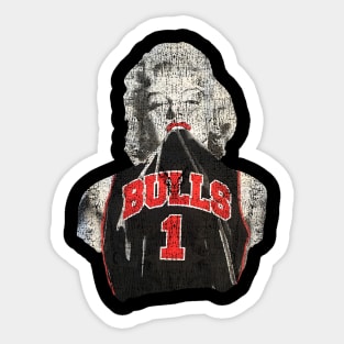 Retro - Marilyn Monroe Chicago Number One NBA Sticker